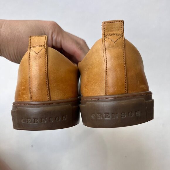 Grenson Leather Men sneakers, brown /tan, Size 8 - Picture 6 of 11